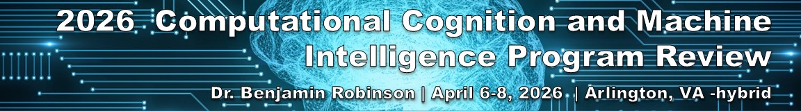 2026 Computational Cognition and Machine Intelligence Portfolio Review/ Workshop event banner